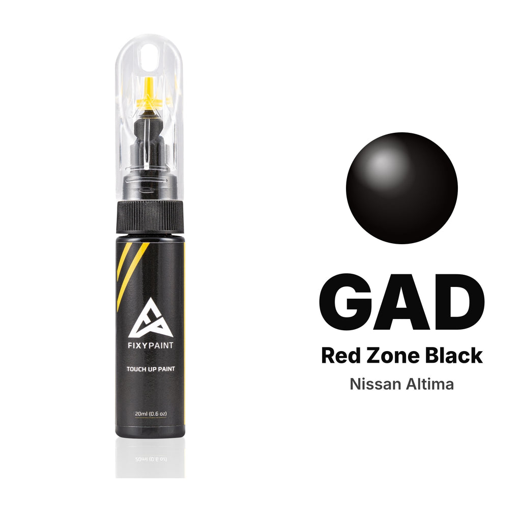Touch-up paint for Nissan Altima GAD Red Zone Black, Basic kit