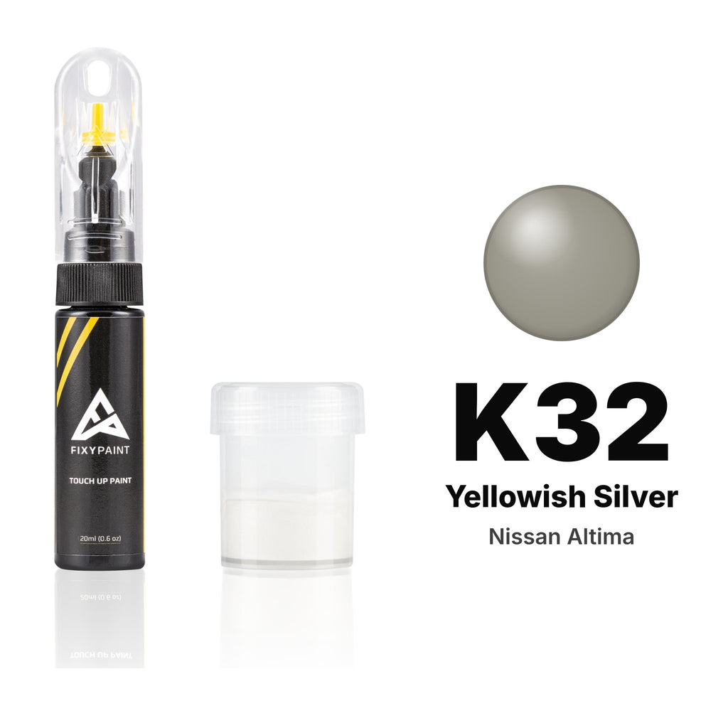 Touch-up paint for Nissan Altima K32 Yellowish Silver, Standard kit
