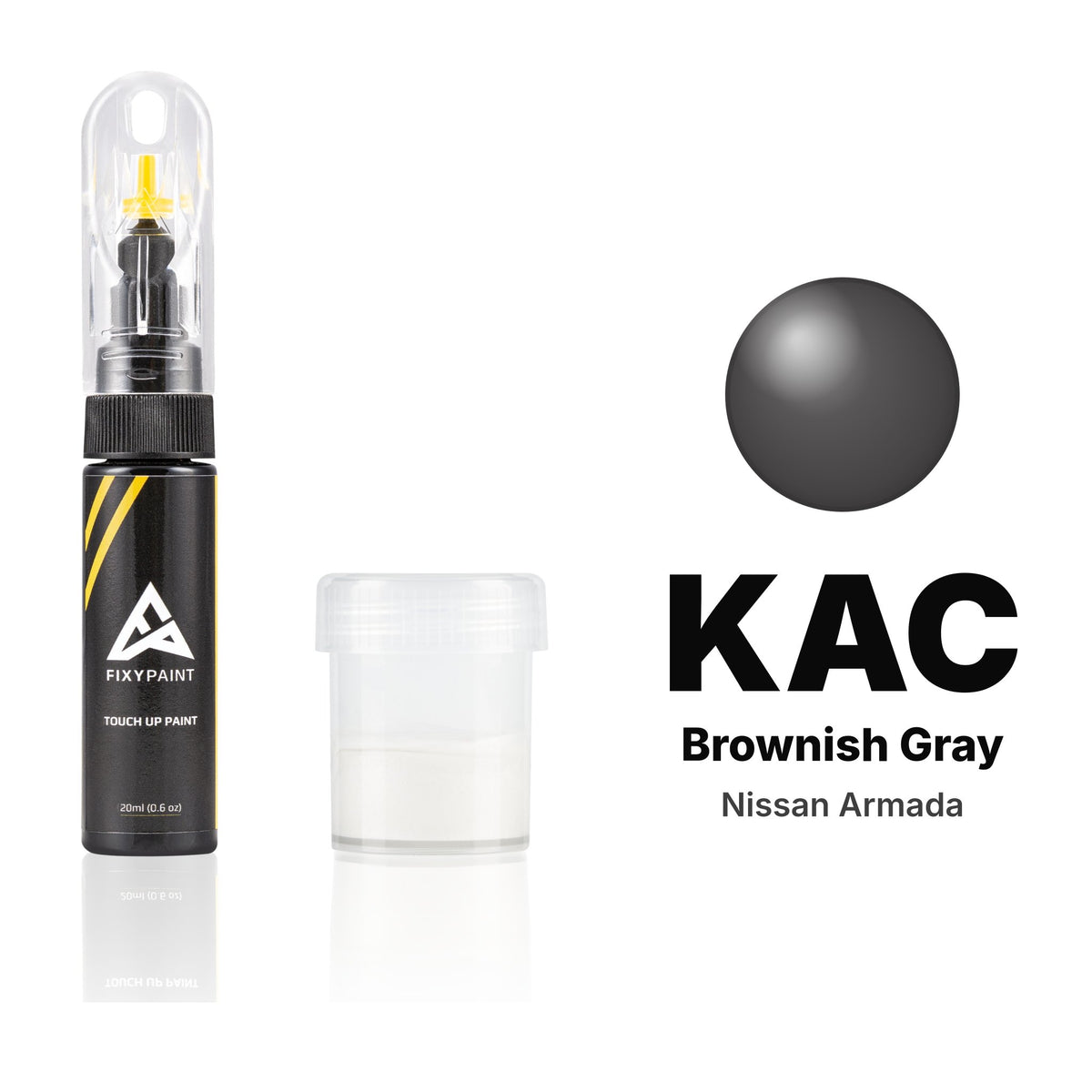 Touch-up paint for Nissan Armada KAC Brownish Gray, Standard kit