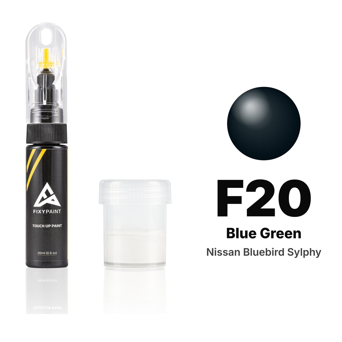 Pintura de retoque para Nissan Bluebird Sylphy – F20 Blue Green (2004), kit Estándar
