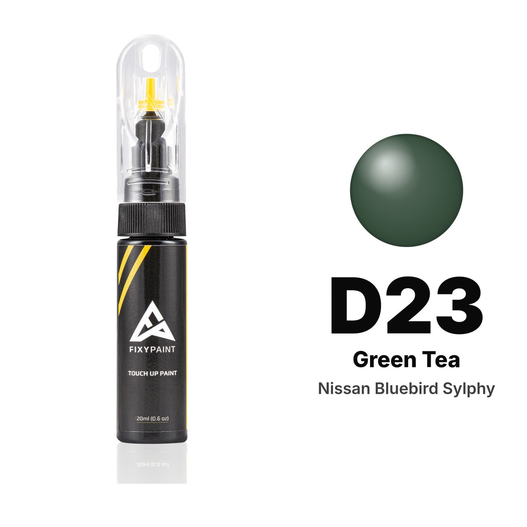 Lackstift für Nissan Bluebird Sylphy – D23 Green Tea (2005–2006), Set Basis