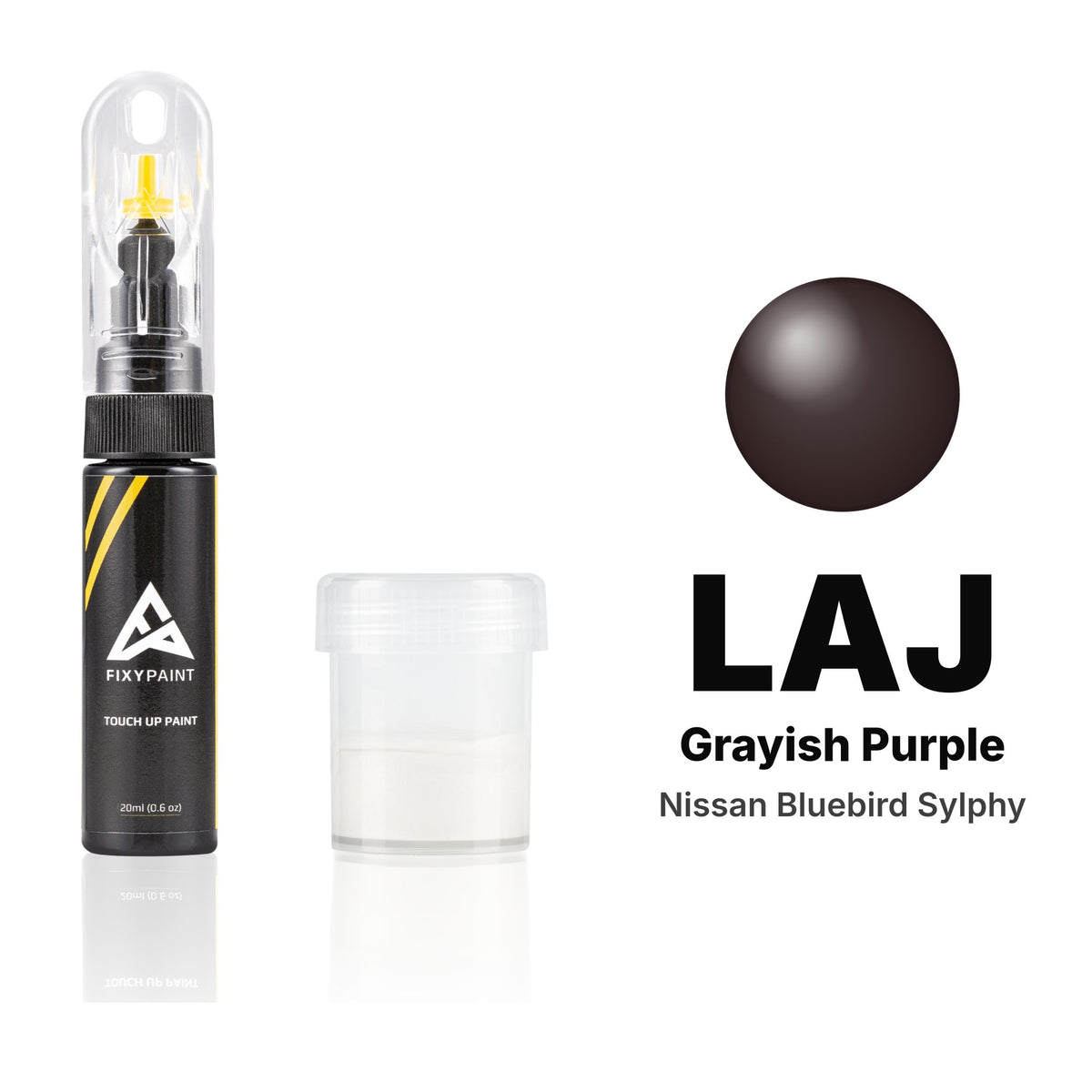 Lackstift für Nissan Bluebird Sylphy – LAJ Grayish Purple (ab 2017), Set Standard