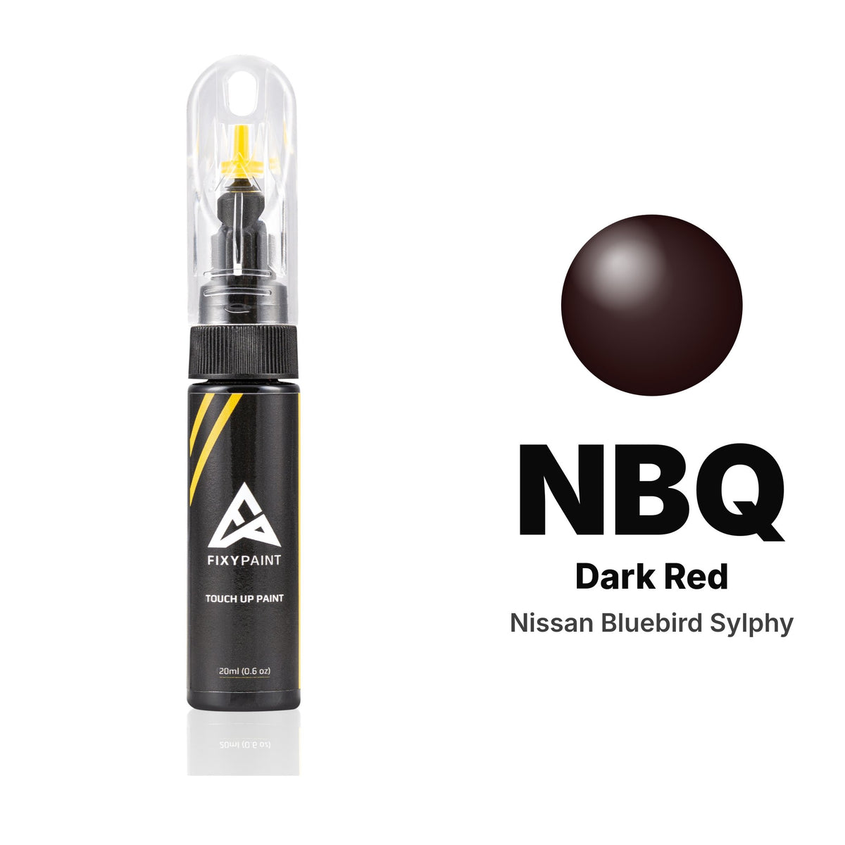 Touch-up paint for Nissan Bluebird Sylphy NBQ Dark Red, Basic kit