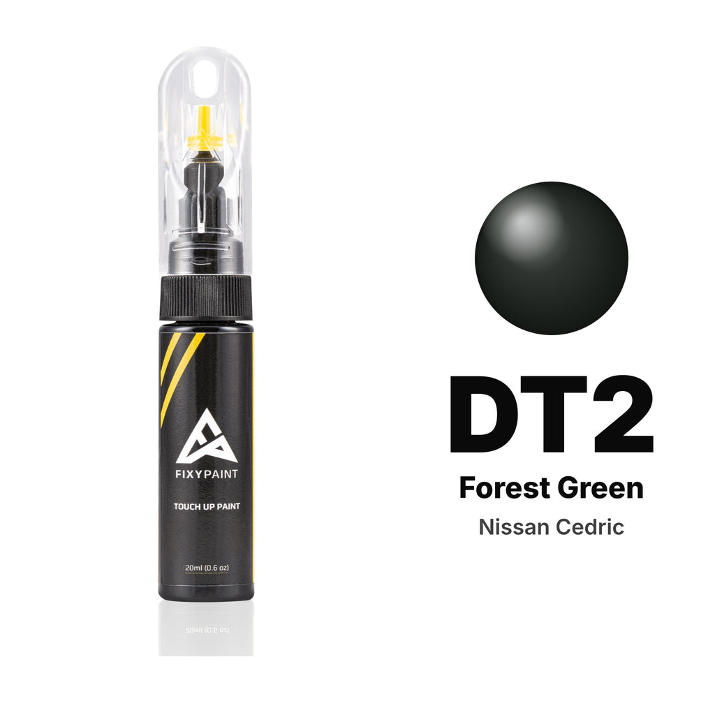 Touch-up paint for Nissan Cedric DT2 Forest Green, Basic kit