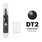Touch-up paint for Nissan Cedric DT2 Forest Green, Standard kit