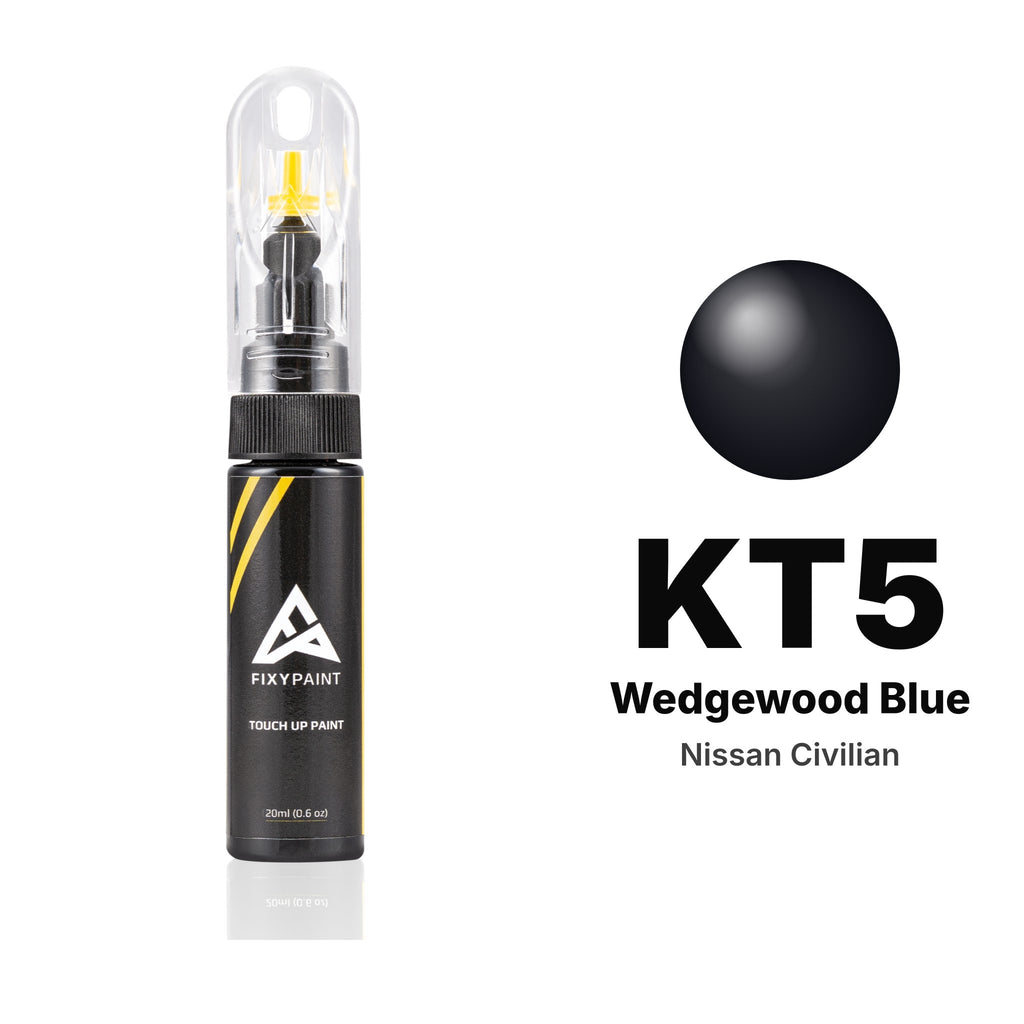 Pintura de retoque para Nissan Civilian – KT5 Wedgewood Blue (1999–2002), kit Básico
