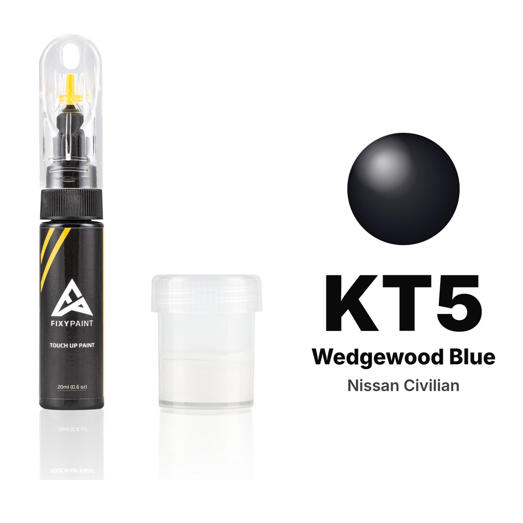 Pintura de retoque para Nissan Civilian – KT5 Wedgewood Blue (1999–2002), kit Estándar
