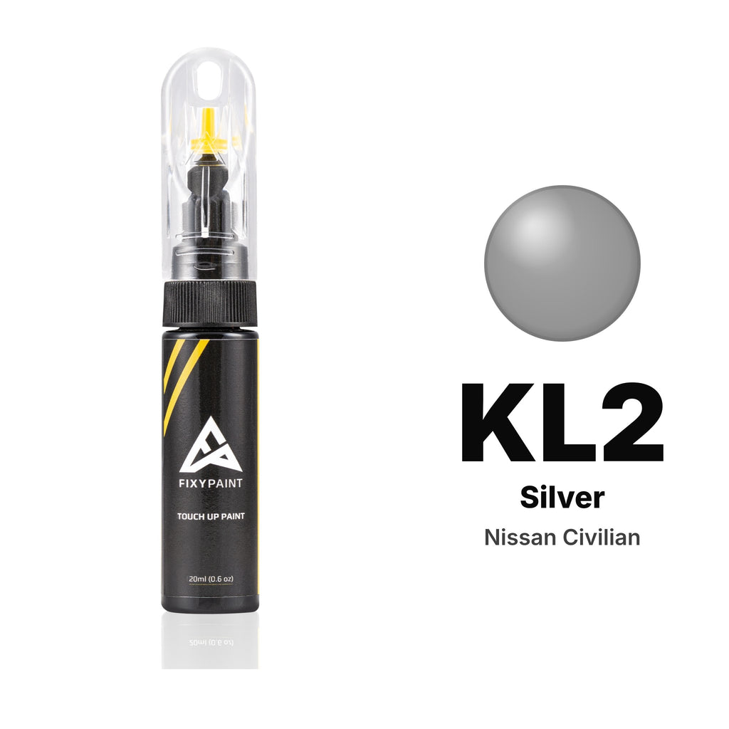 Touch-up paint for Nissan Civilian KL2 Silver, Basic kit