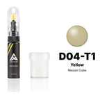 Touch-up paint for Nissan Cube D04-T1 Yellow, Standard kit