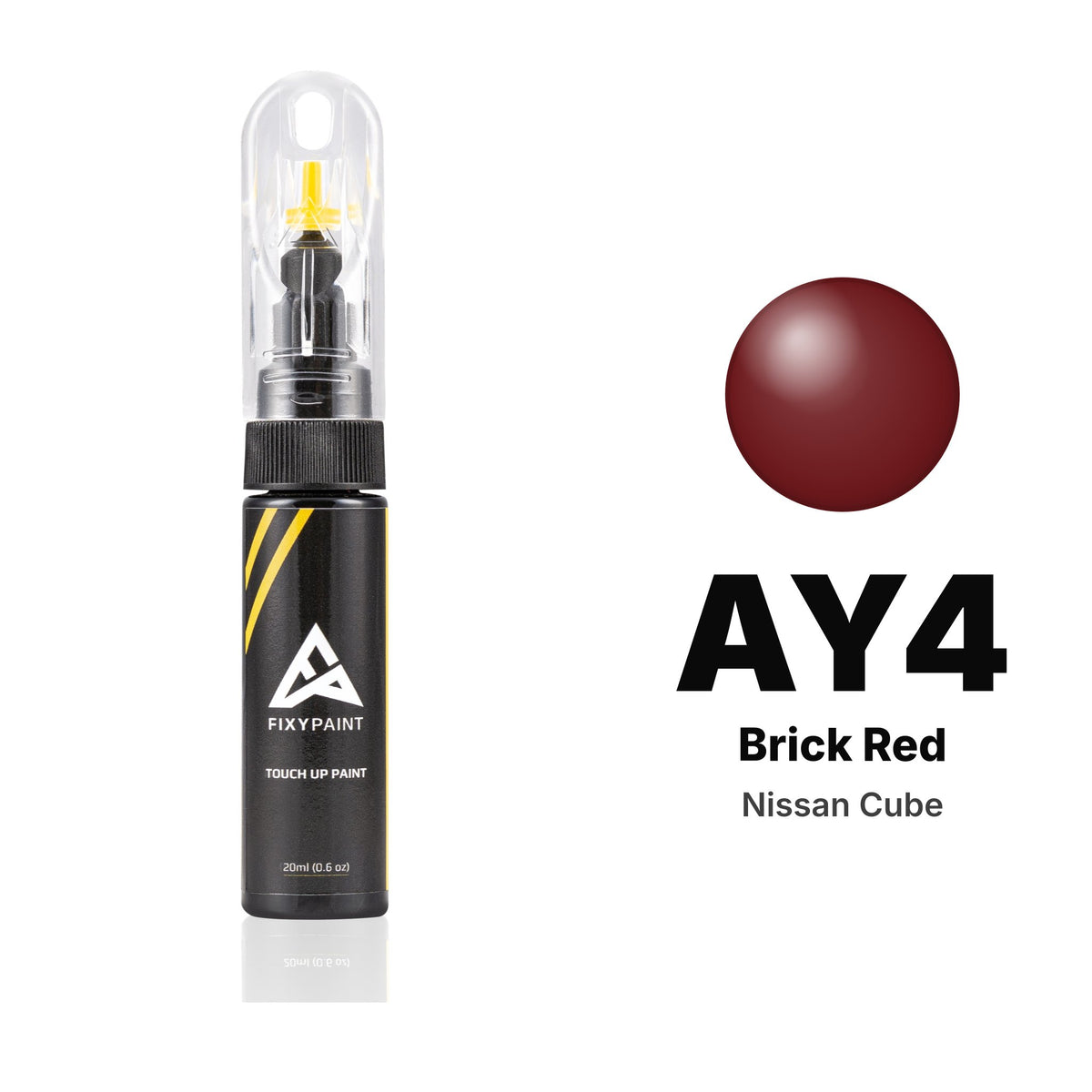 Nissan Cube AY4 Brick Red touch-up paint, Basic kit