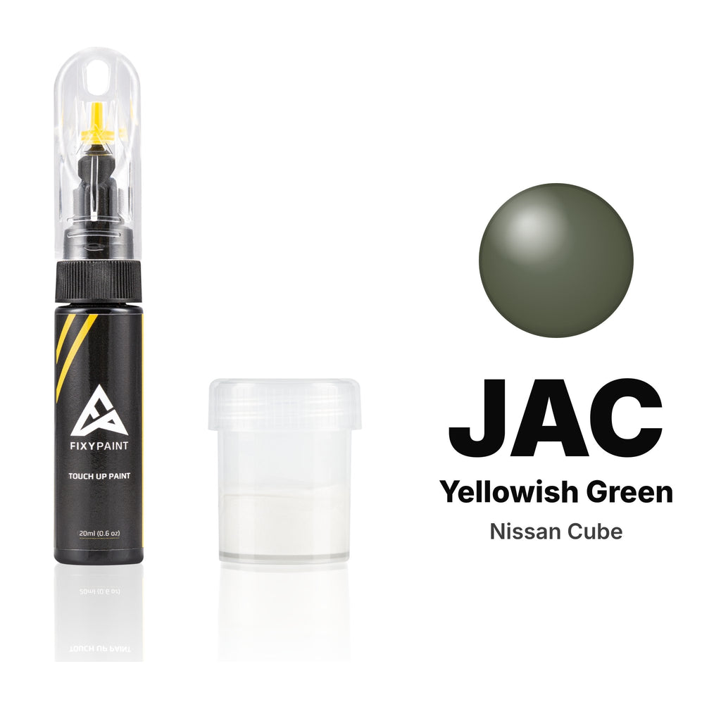 Touch-up paint for Nissan Cube JAC Yellowish Green, Standard kit