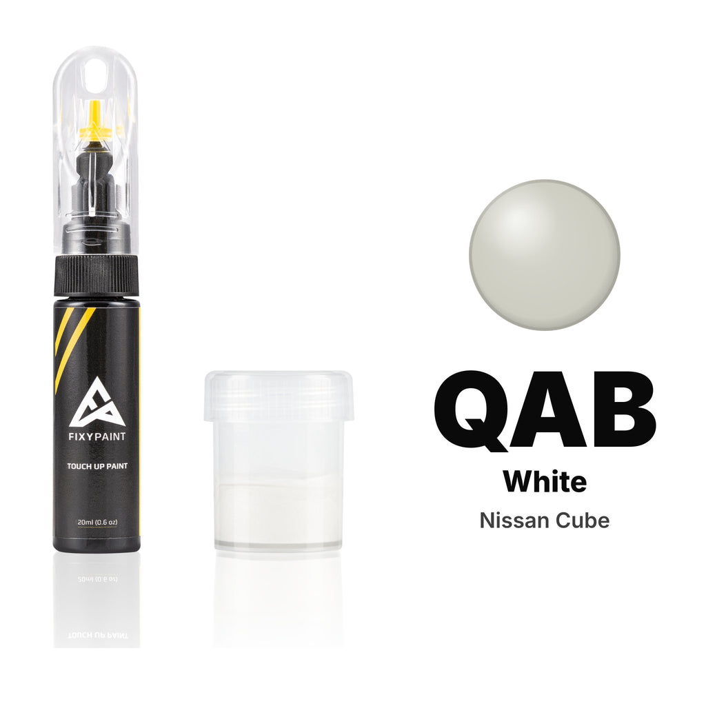 Touch-up paint for Nissan Cube QAB White, Standard kit