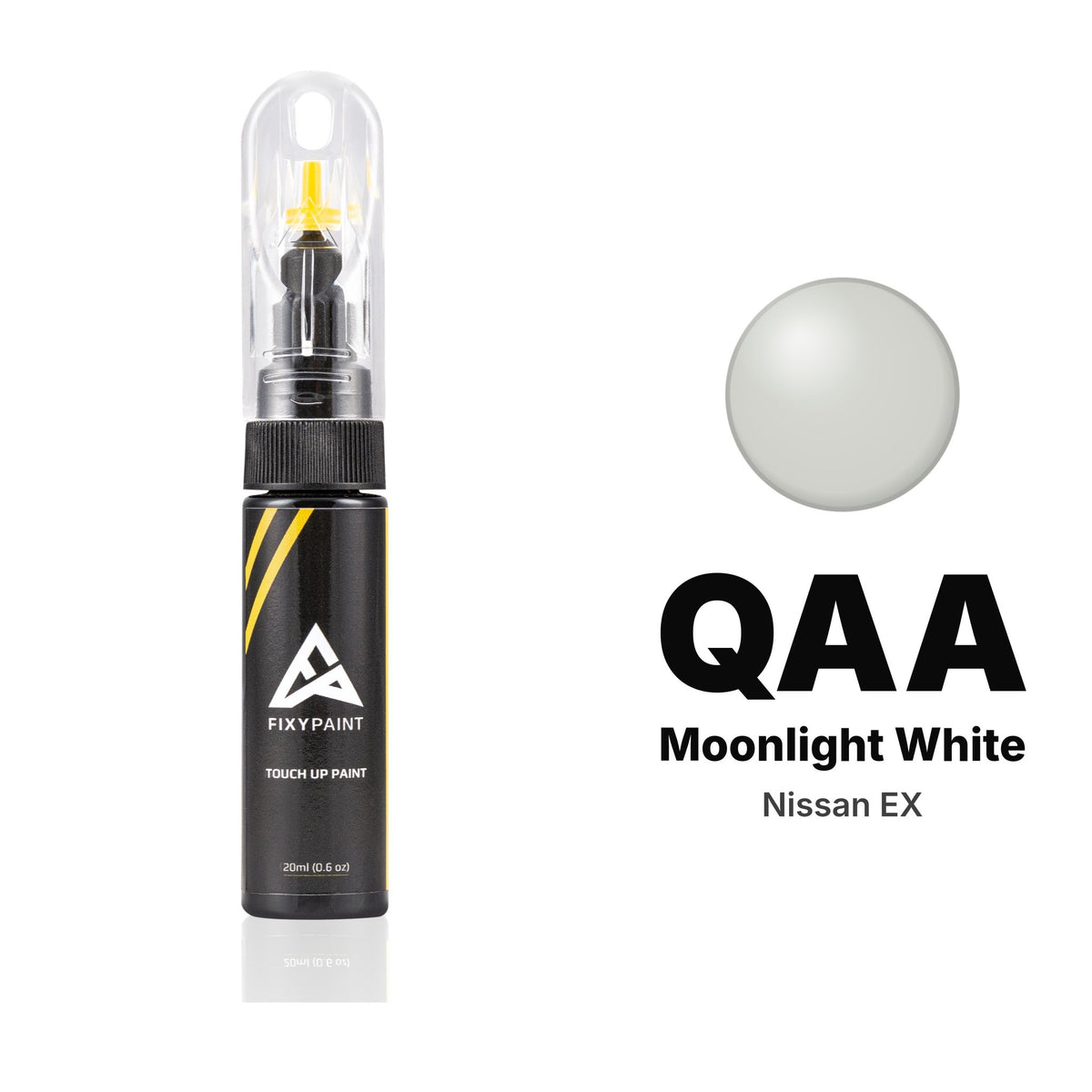 Touch-up paint for Nissan EX QAA Moonlight White, Basic kit
