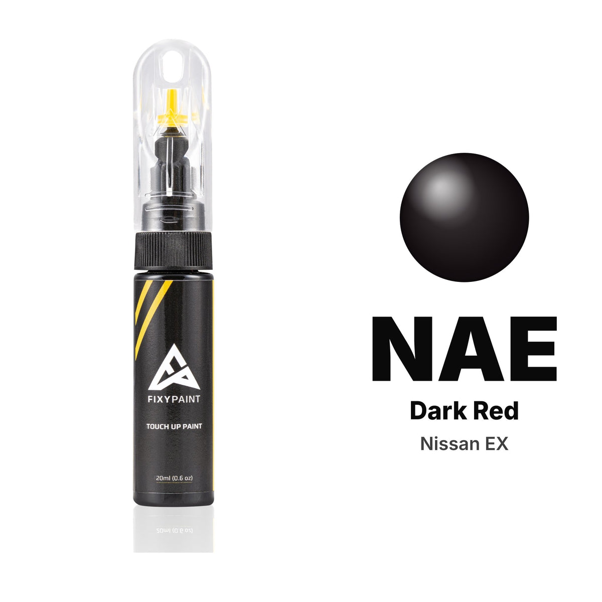 Touch-up paint for Nissan EX NAE Dark Red, Basic kit
