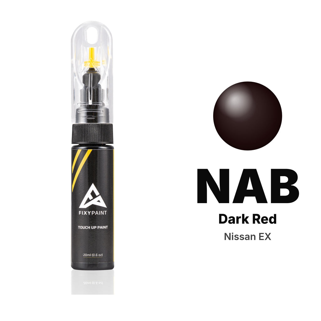 Touch-up paint for Nissan EX NAB Dark Red, Basic kit