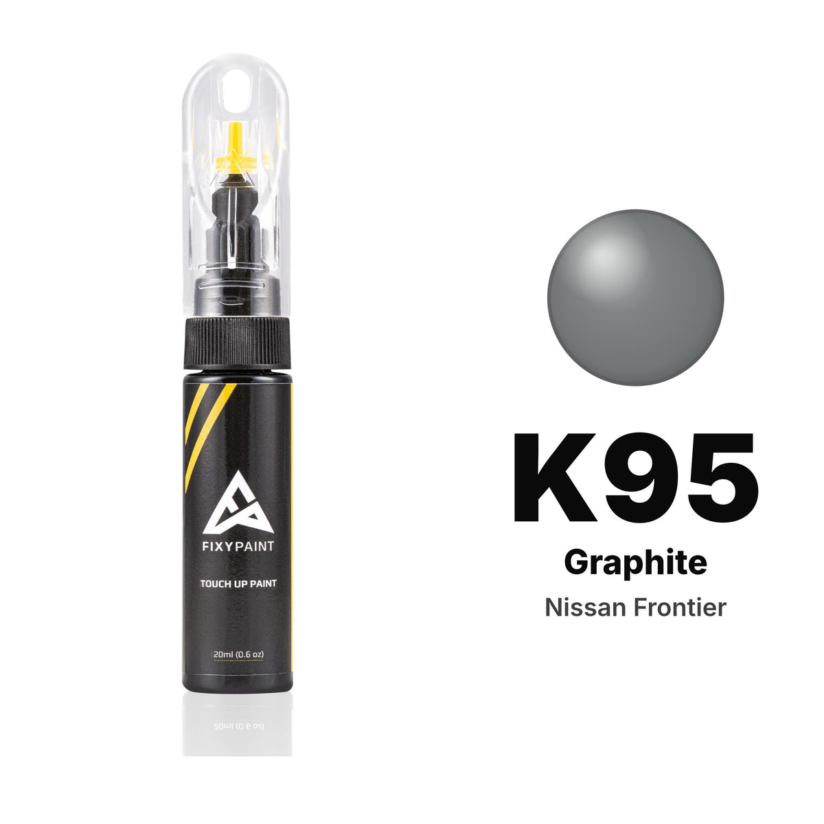 Nissan Frontier K95 Graphite touch-up paint, Basic kit