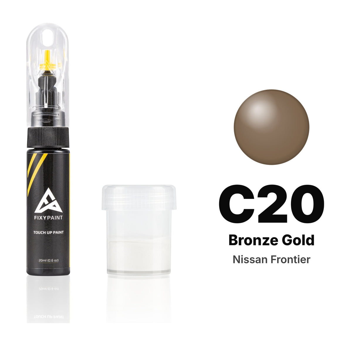 Touch-up paint for Nissan Frontier C20 Bronze Gold, Standard kit