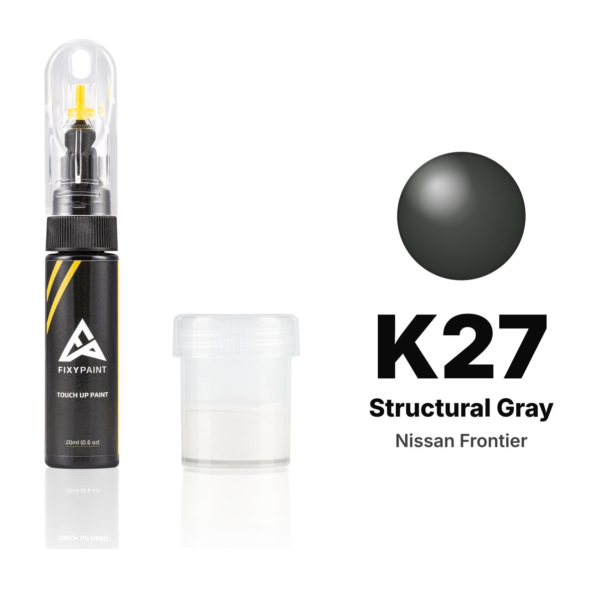Touch-up paint for Nissan Frontier K27 Structural Gray, Standard kit