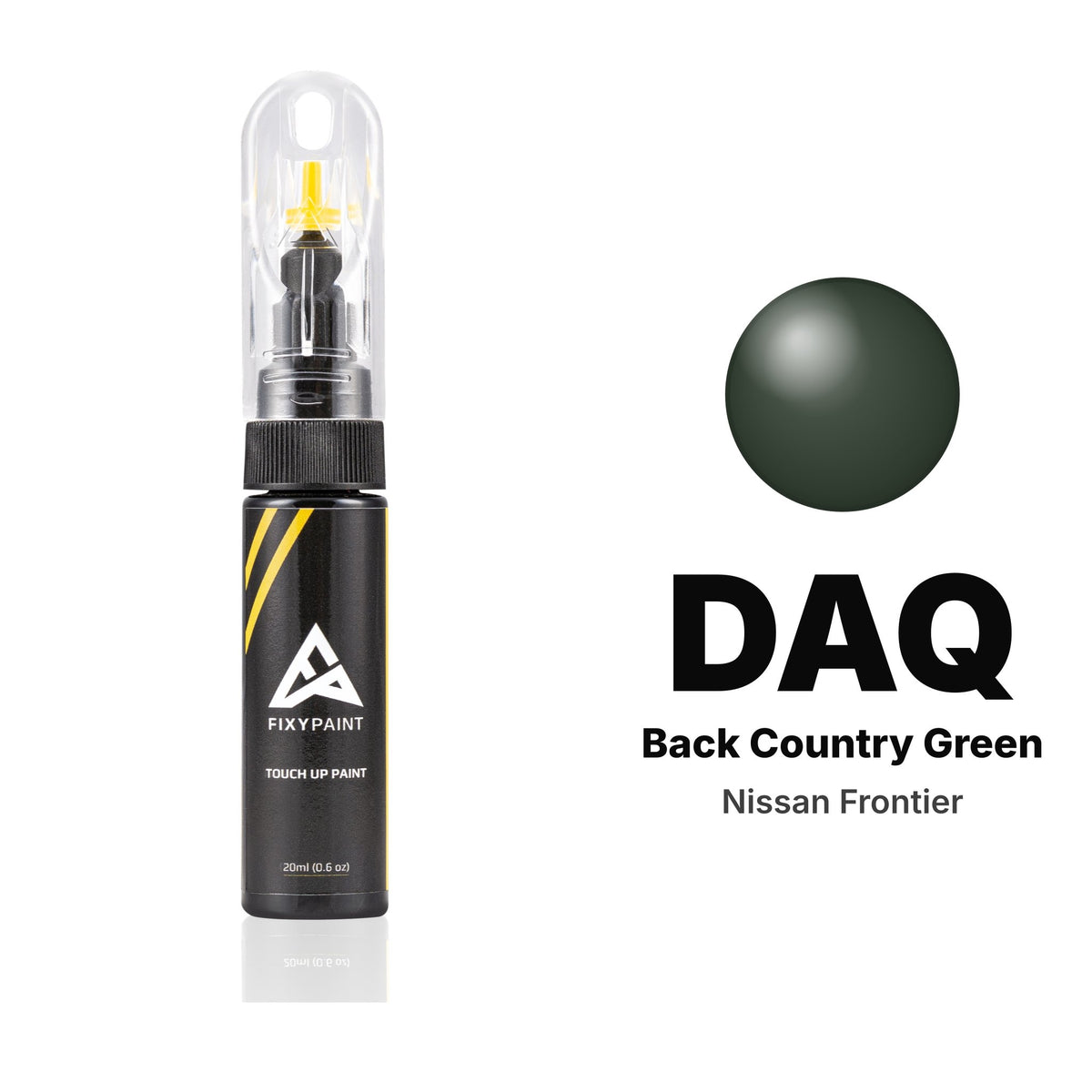Touch-up paint for Nissan Frontier DAQ Back Country Green, Basic kit