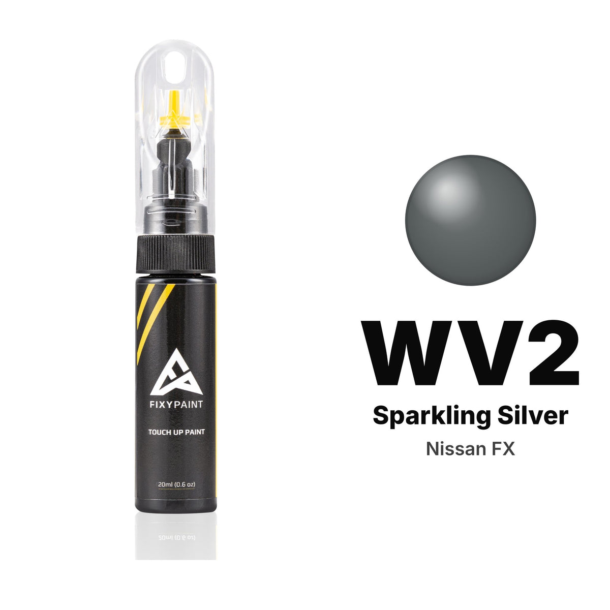 Nissan FX WV2 Sparkling Silver touch-up paint, Basic kit
