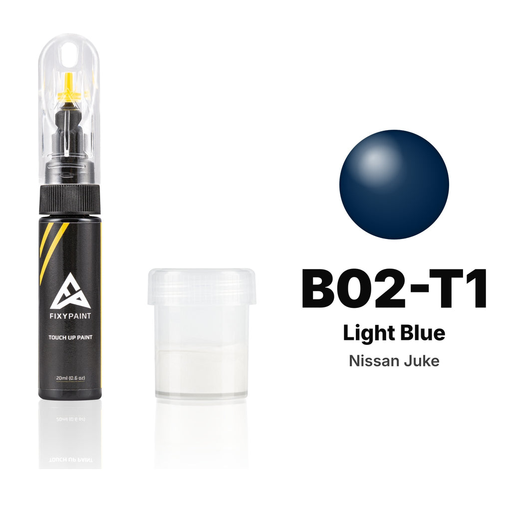 Touch-up paint for Nissan Juke B02-T1 Light Blue, Standard kit