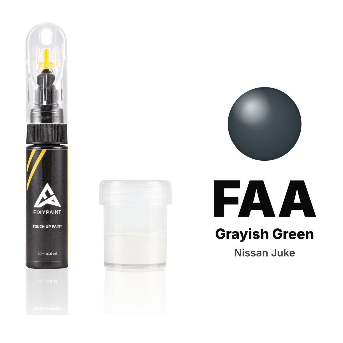 Touch-up paint for Nissan Juke FAA Grayish Green, Standard kit