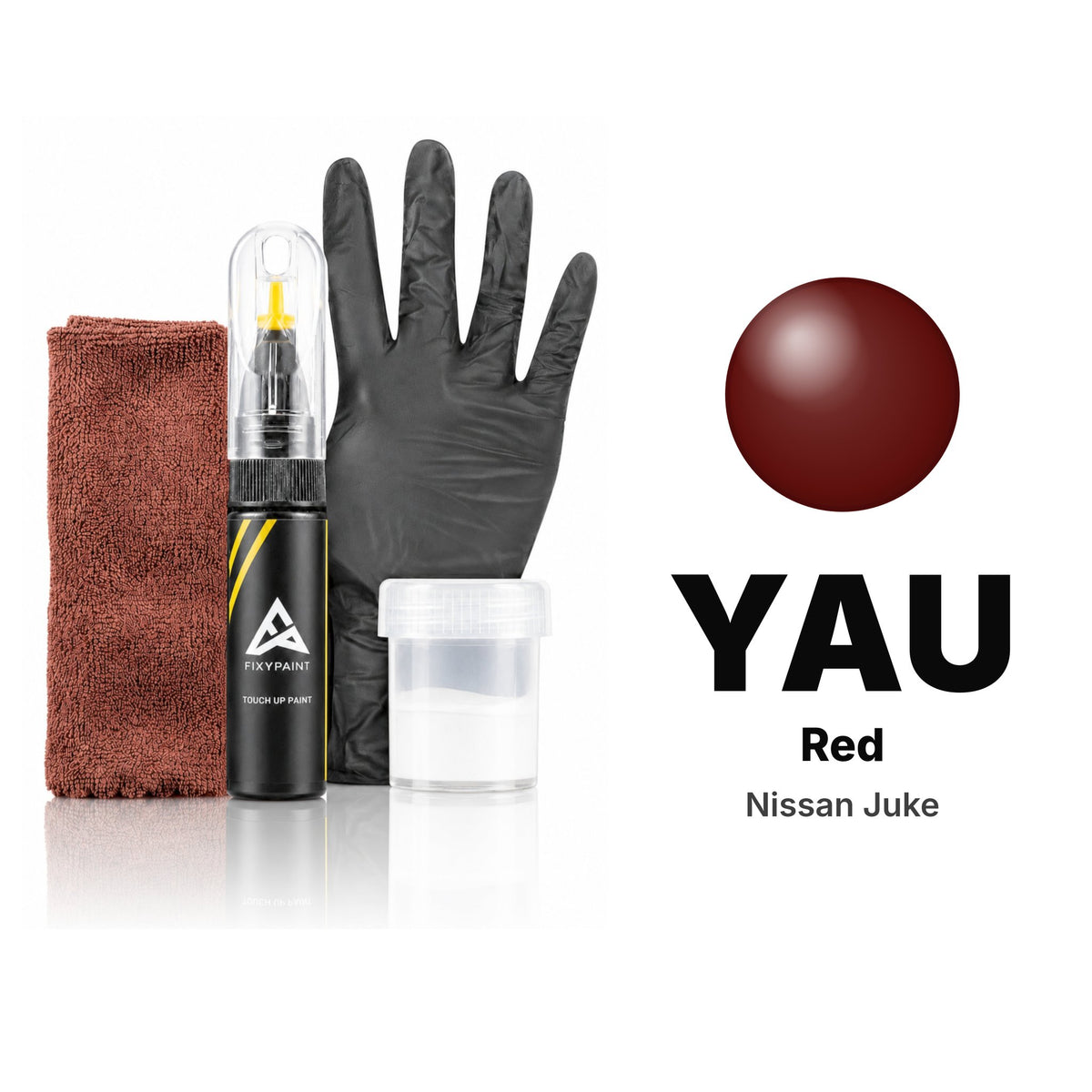Peinture de retouche pour Nissan Juke – YAU Red (2023–2024), kit Complet
