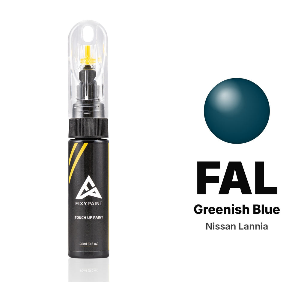 Lackstift für Nissan Lannia – FAL Greenish Blue (2022–2024), Set Basis