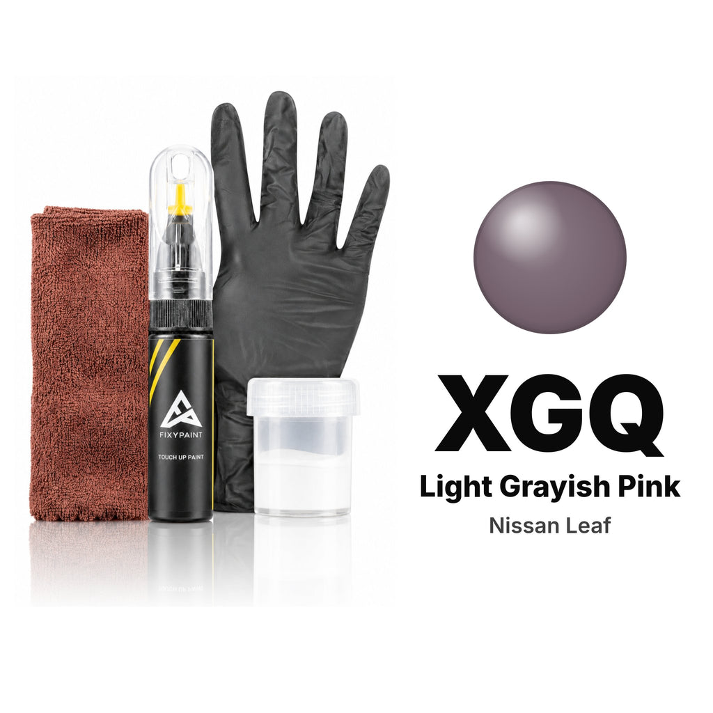 Touch-up paint for Nissan Leaf XGQ Light Grayish Pink, Complete kit