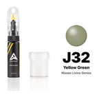 Touch-up paint for Nissan Livina Geniss J32 Yellow Green, Standard kit