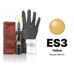Touch-up paint for Nissan March ES3 Yellow, Complete kit