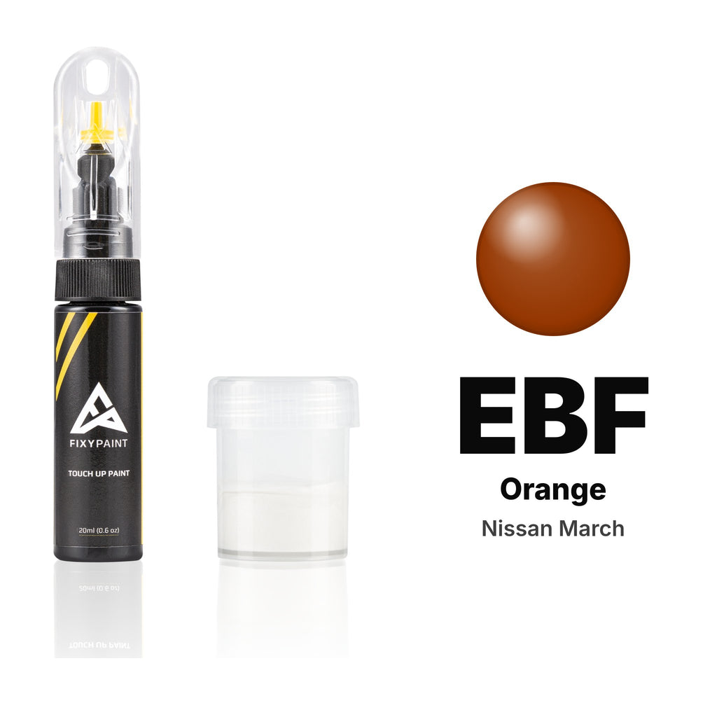 Touch-up paint for Nissan March EBF Orange, Standard kit