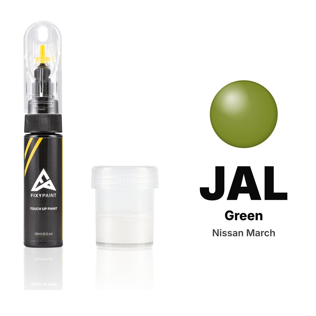 Touch-up paint for Nissan March JAL Green, Standard kit