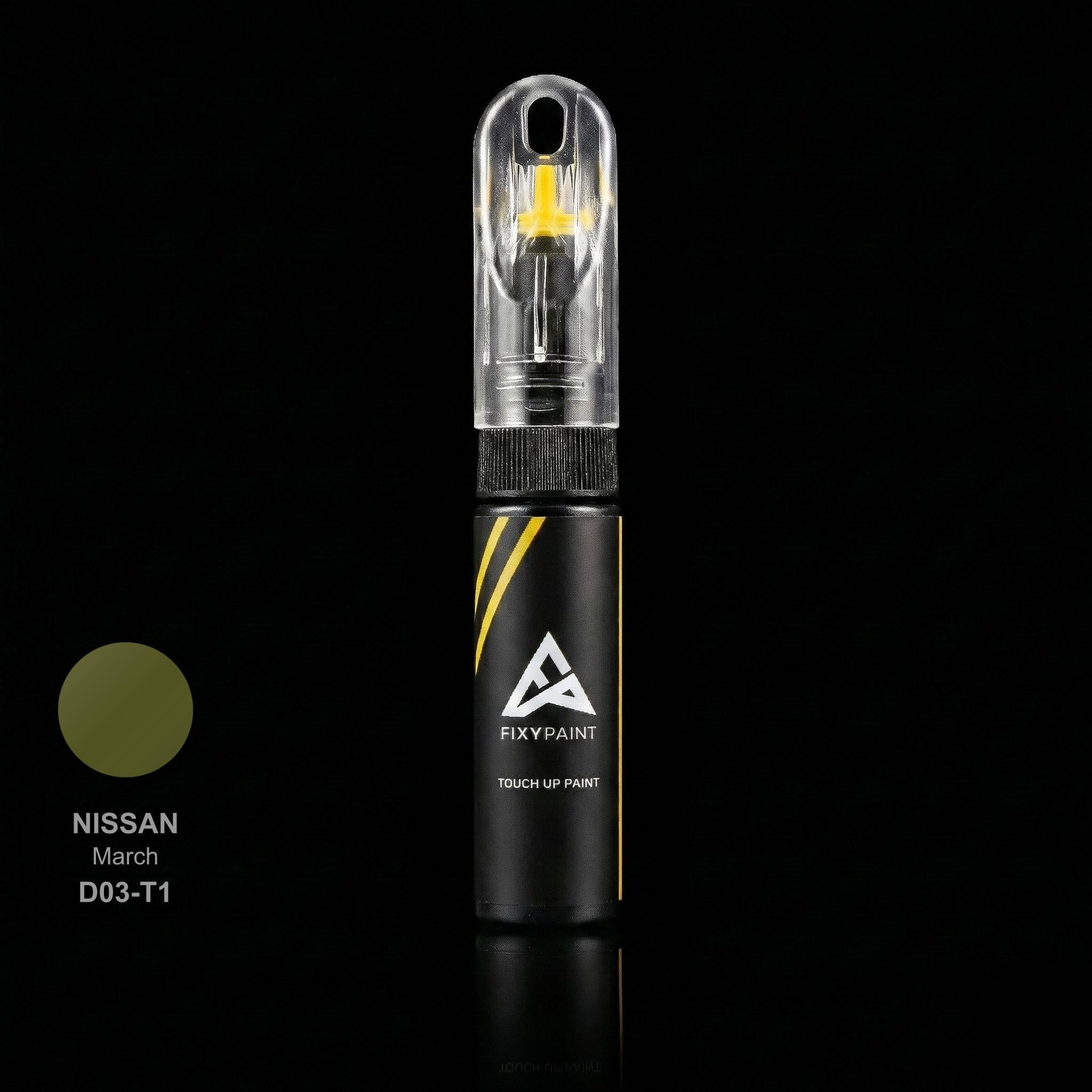 Nissan March touch up paint kit - GREEN D03-T1 scratch repair