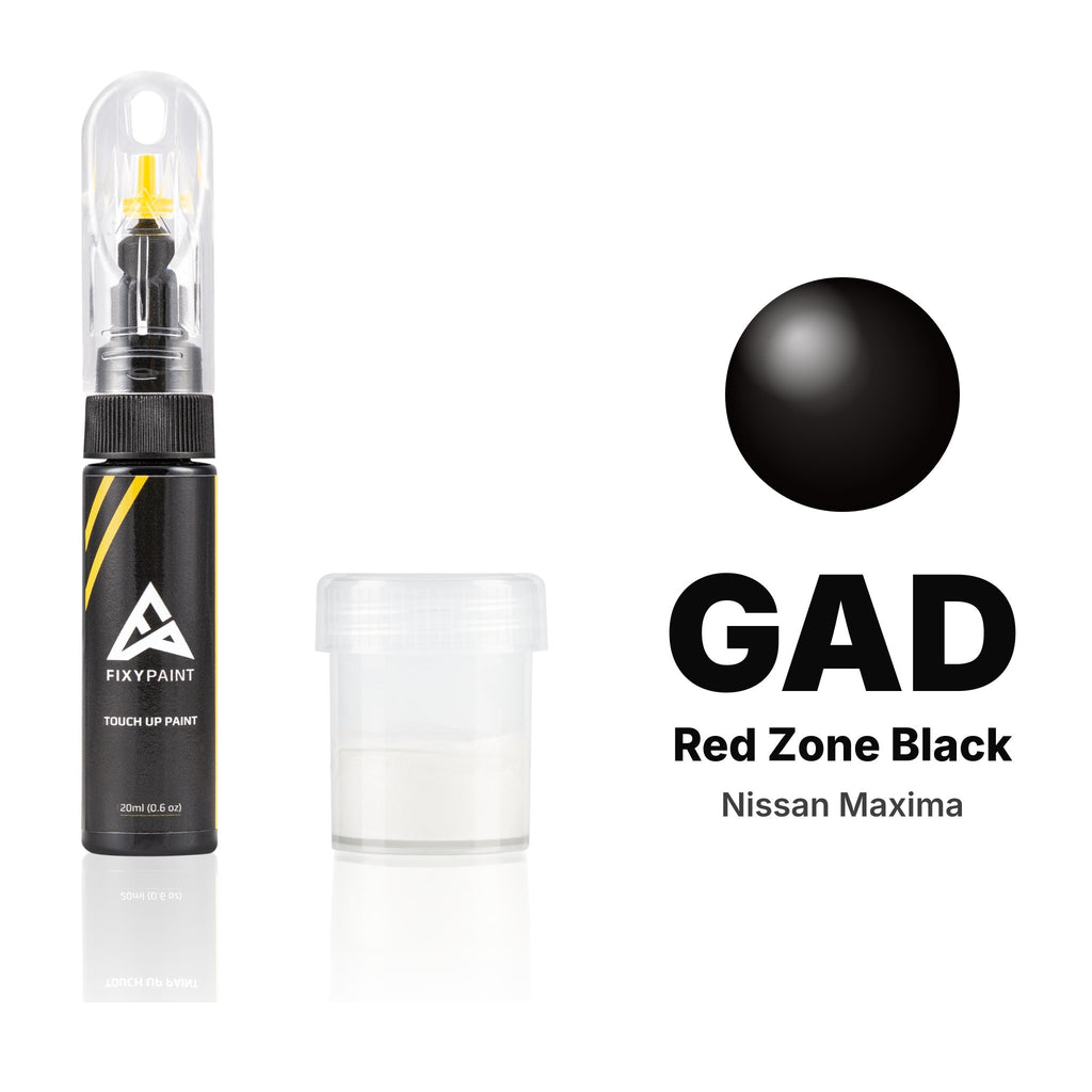 Touch-up paint for Nissan Maxima GAD Red Zone Black, Standard kit