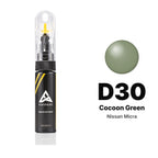 Touch-up paint for Nissan Micra D30 Cocoon Green, Basic kit