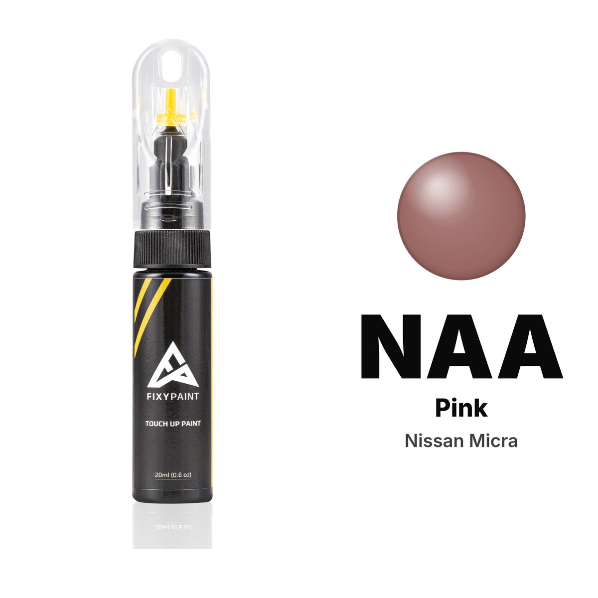 Touch-up paint for Nissan Micra NAA Pink, Basic kit