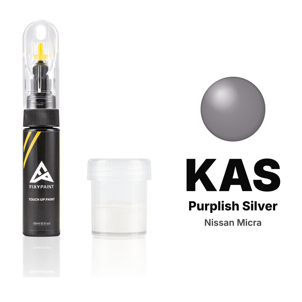 Touch-up paint for Nissan Micra KAS Purplish Silver, Standard kit