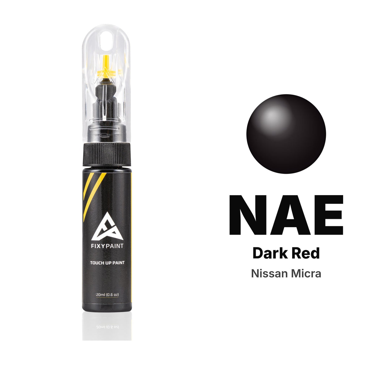 Nissan Micra NAE Dark Red touch-up paint, Basic kit