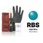 Touch-up paint for Nissan Micra RBS Light Blue, Complete kit