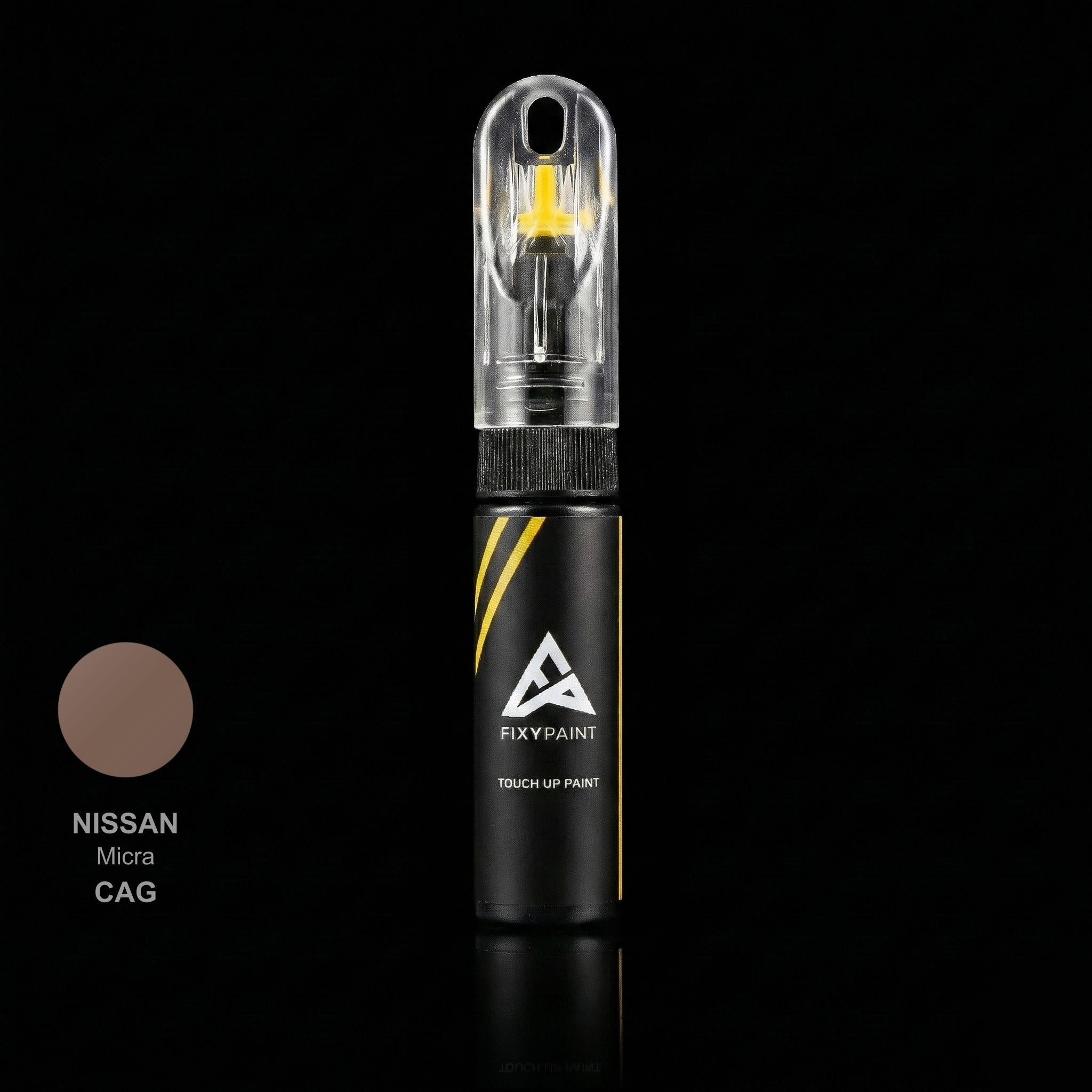 Nissan Micra touch up paint kit - LIGHT BROWN CAG scratch repair