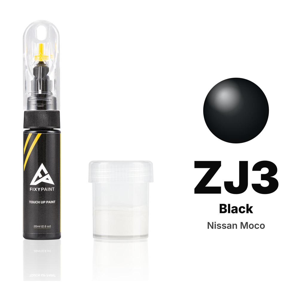 Touch-up paint for Nissan Moco ZJ3 Black, Standard kit
