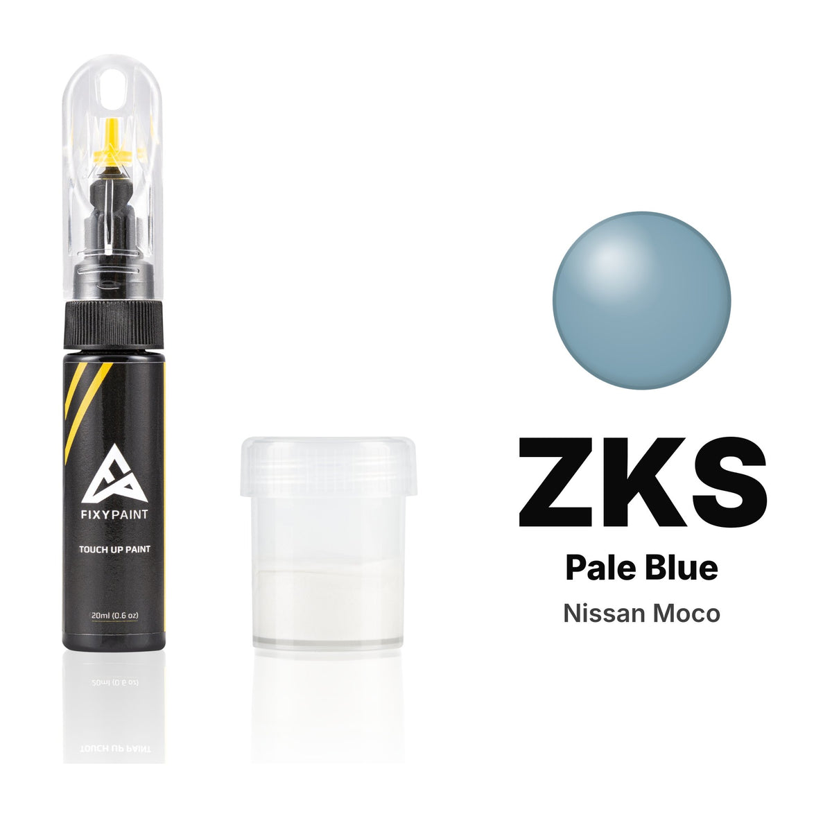 Touch-up paint for Nissan Moco ZKS Pale Blue, Standard kit