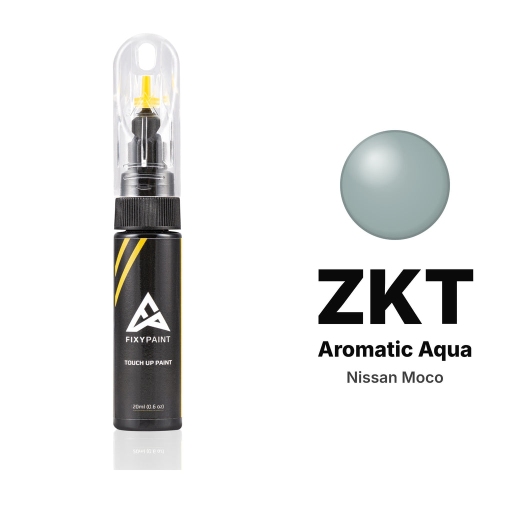 Touch-up paint for Nissan Moco ZKT Aromatic Aqua, Basic kit