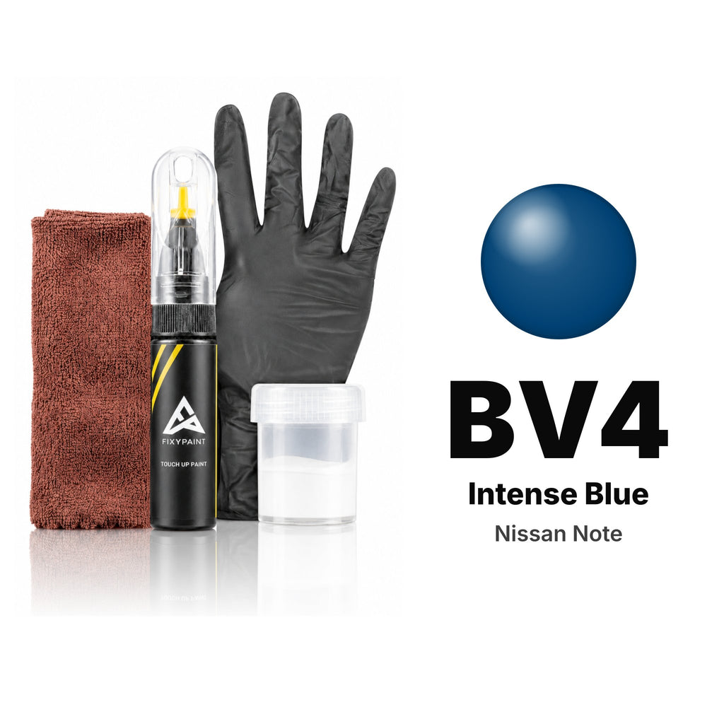 Touch-up paint for Nissan Note BV4 Intense Blue, Complete kit