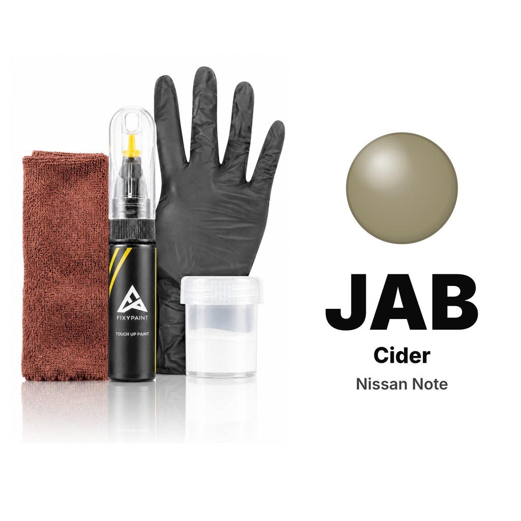 Touch-up paint for Nissan Note JAB Cider, Complete kit