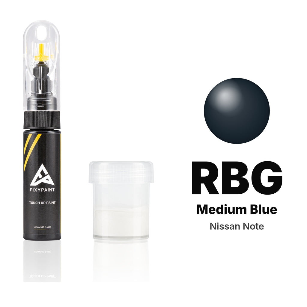 Touch-up paint for Nissan Note RBG Medium Blue, Standard kit