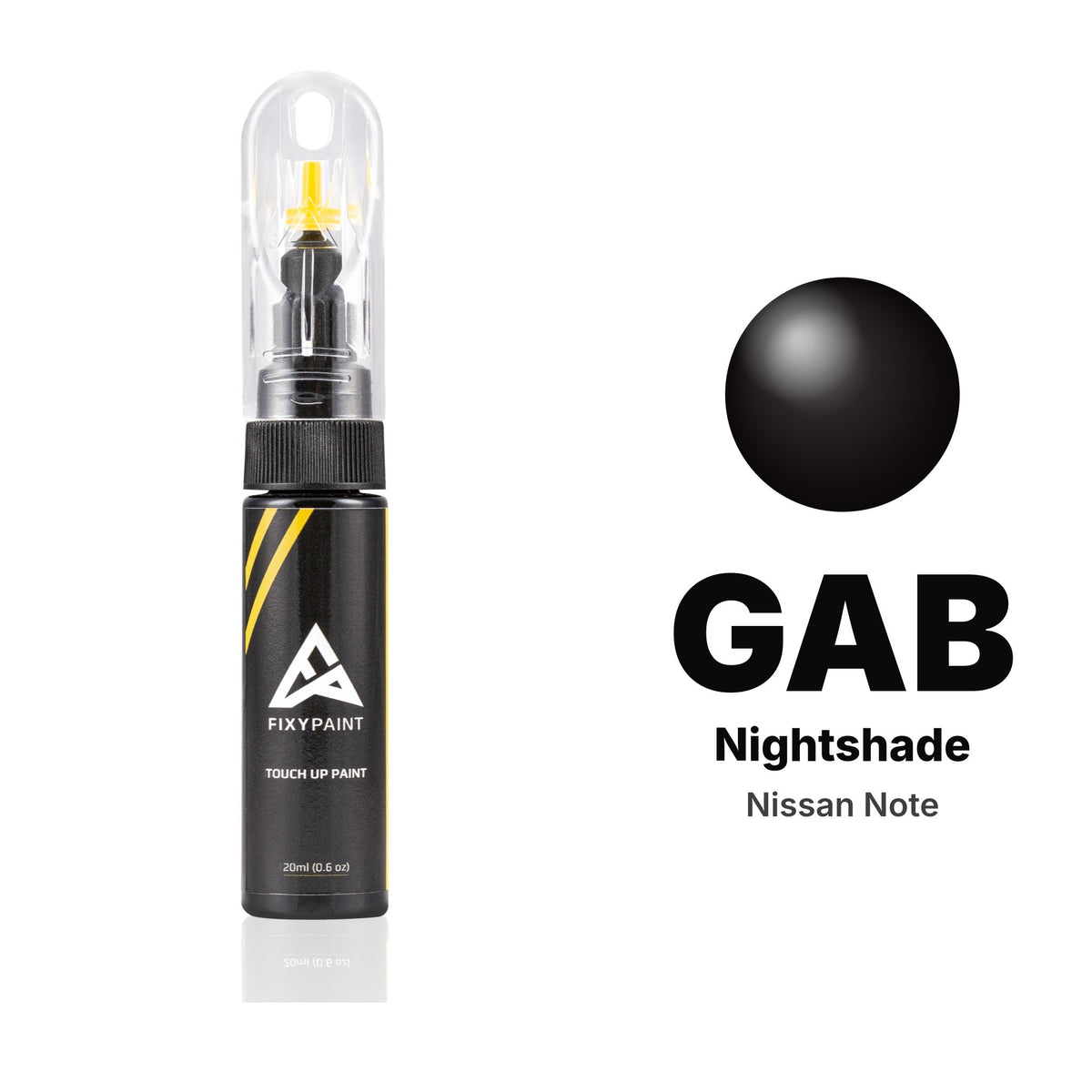 Touch-up paint for Nissan Note GAB Nightshade, Basic kit