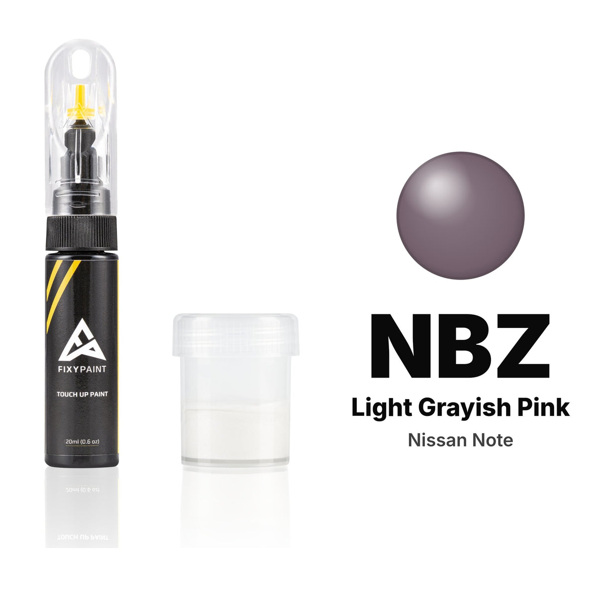 Touch-up paint for Nissan Note NBZ Light Grayish Pink, Standard kit