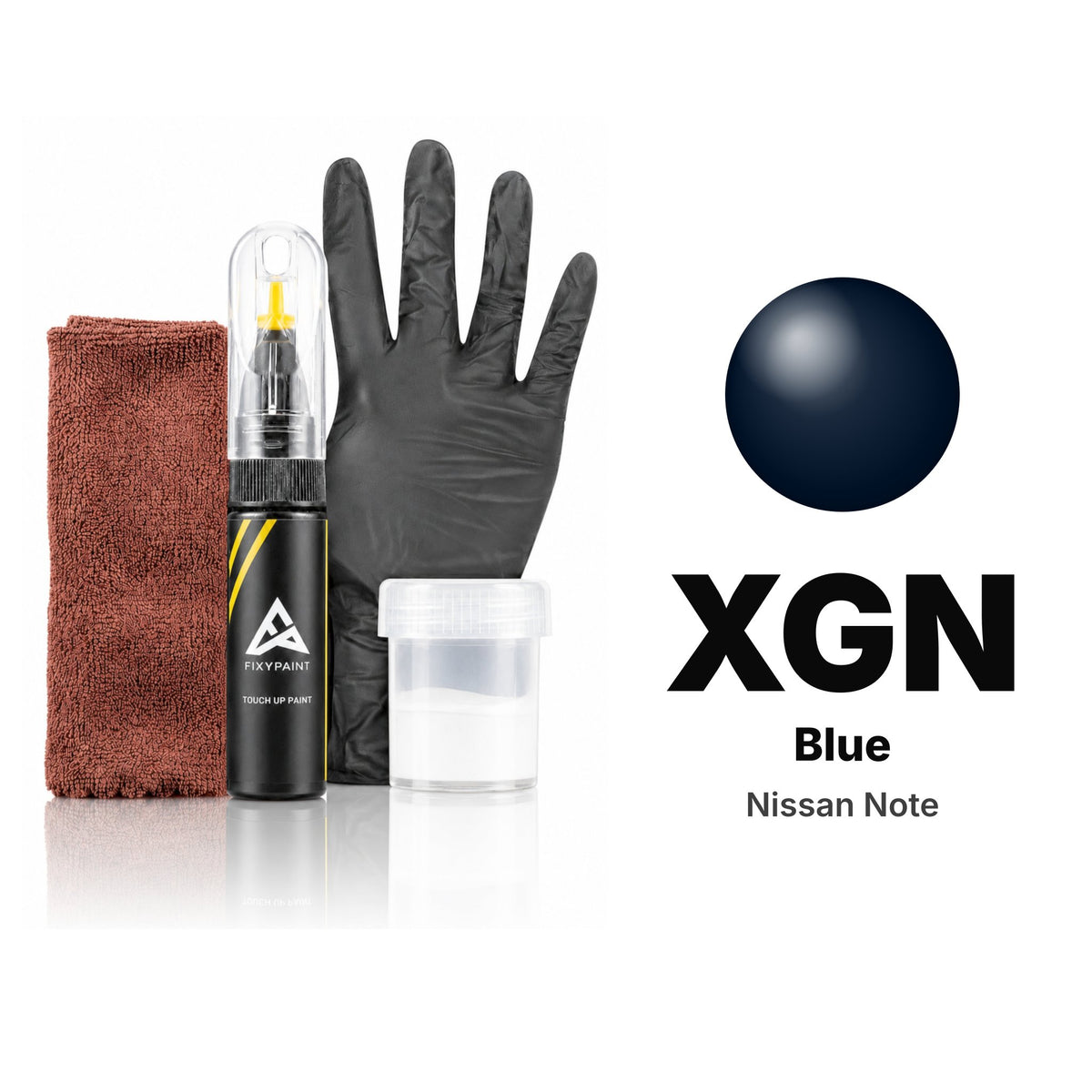 Vernice ritocco per Nissan Note – XGN Blue (2023–2024), kit Completo